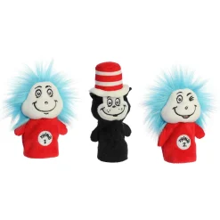 Aurora® - Dr. Seuss - 3" Dr. Seuss Finger Puppet Set
