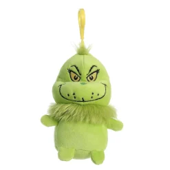 Aurora® - Dr. Seuss - 4.5" Squishy Grinch Keychain