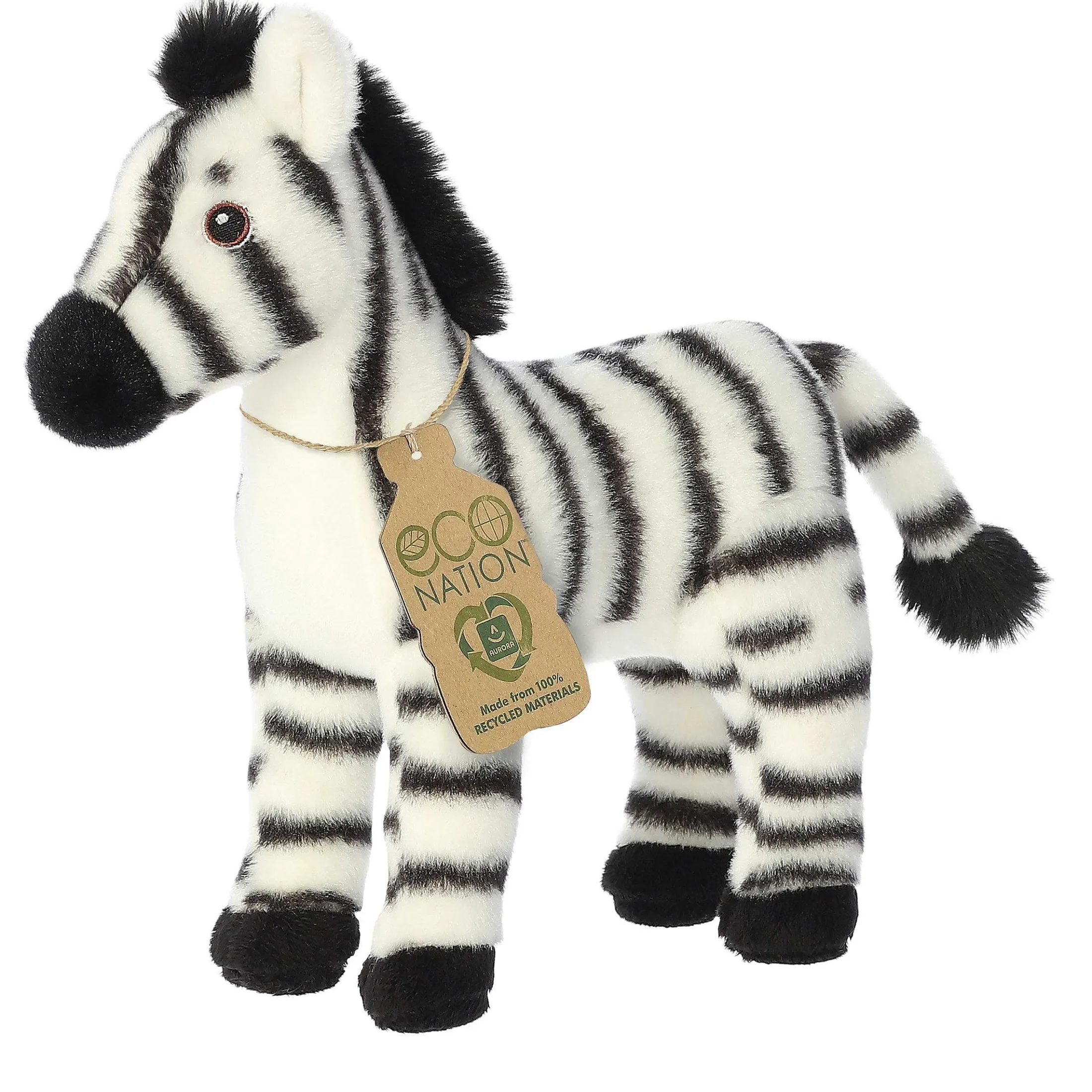 Aurora® - Eco Nation - 10" Zebra