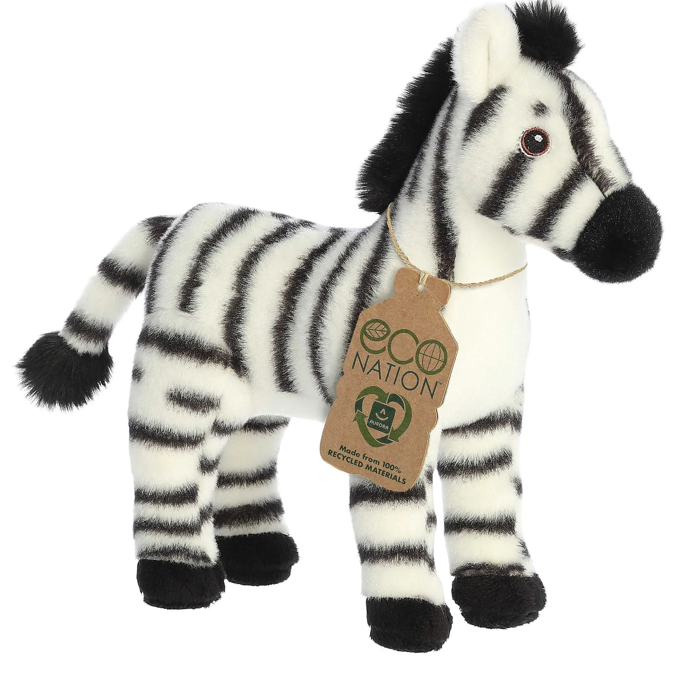 Aurora® - Eco Nation - 10" Zebra