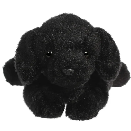 Aurora® - Flopsie - 12" Black Labrador
