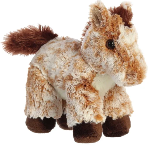 Aurora® - Mini Flopsie - 8" Mocha Horse