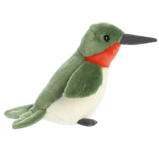 Aurora® - Mini Flopsie - 8" Ruby-Throated Hummingbird