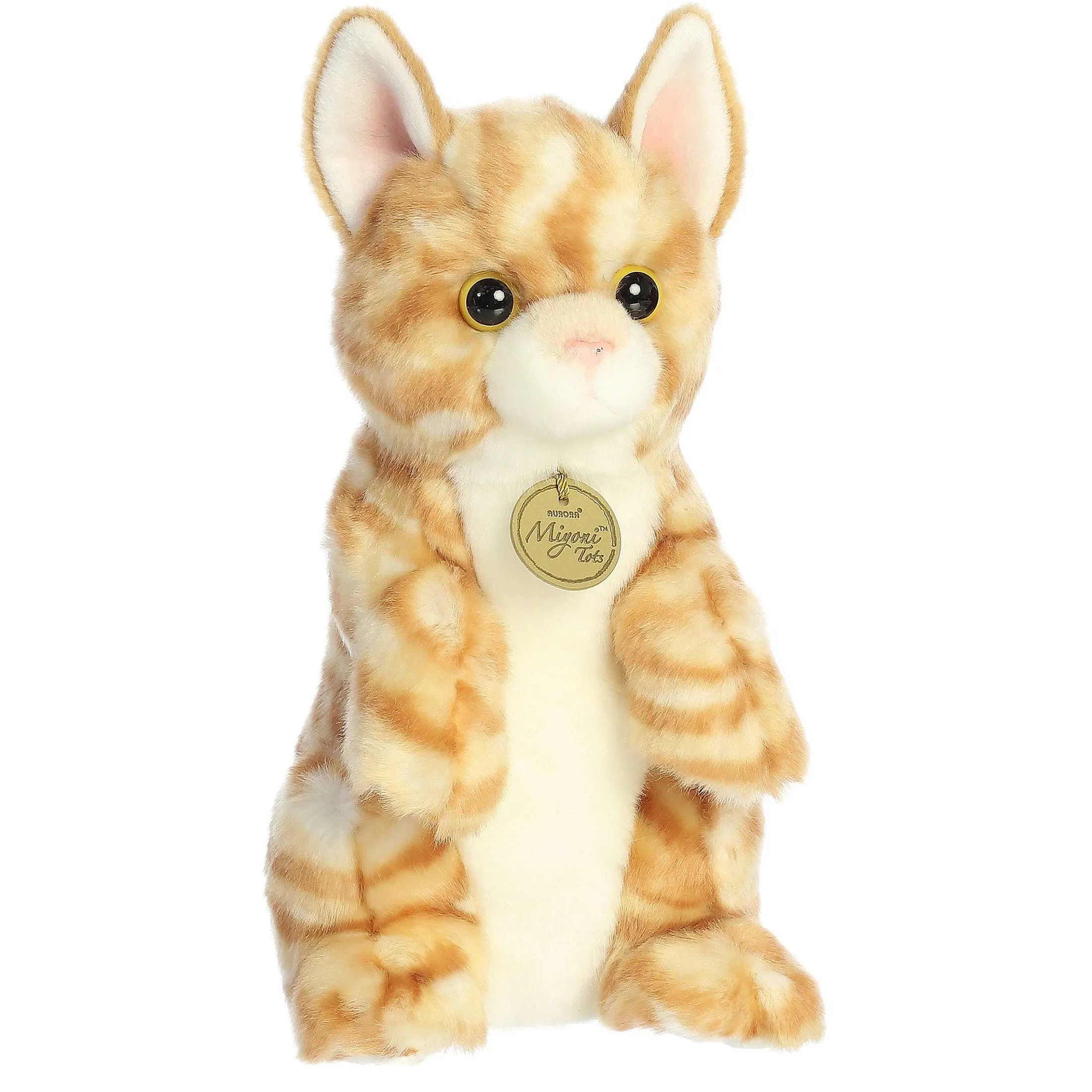 Aurora® - Miyoni® Tots - Sitting Pretty - 10.5" Orange Tabby Kitten