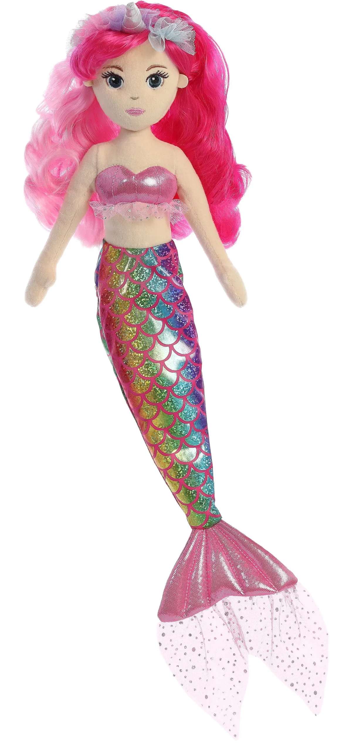 Aurora® - Sea Sparkles - Rainbow Unicorn Sparkles - 18" Minnie