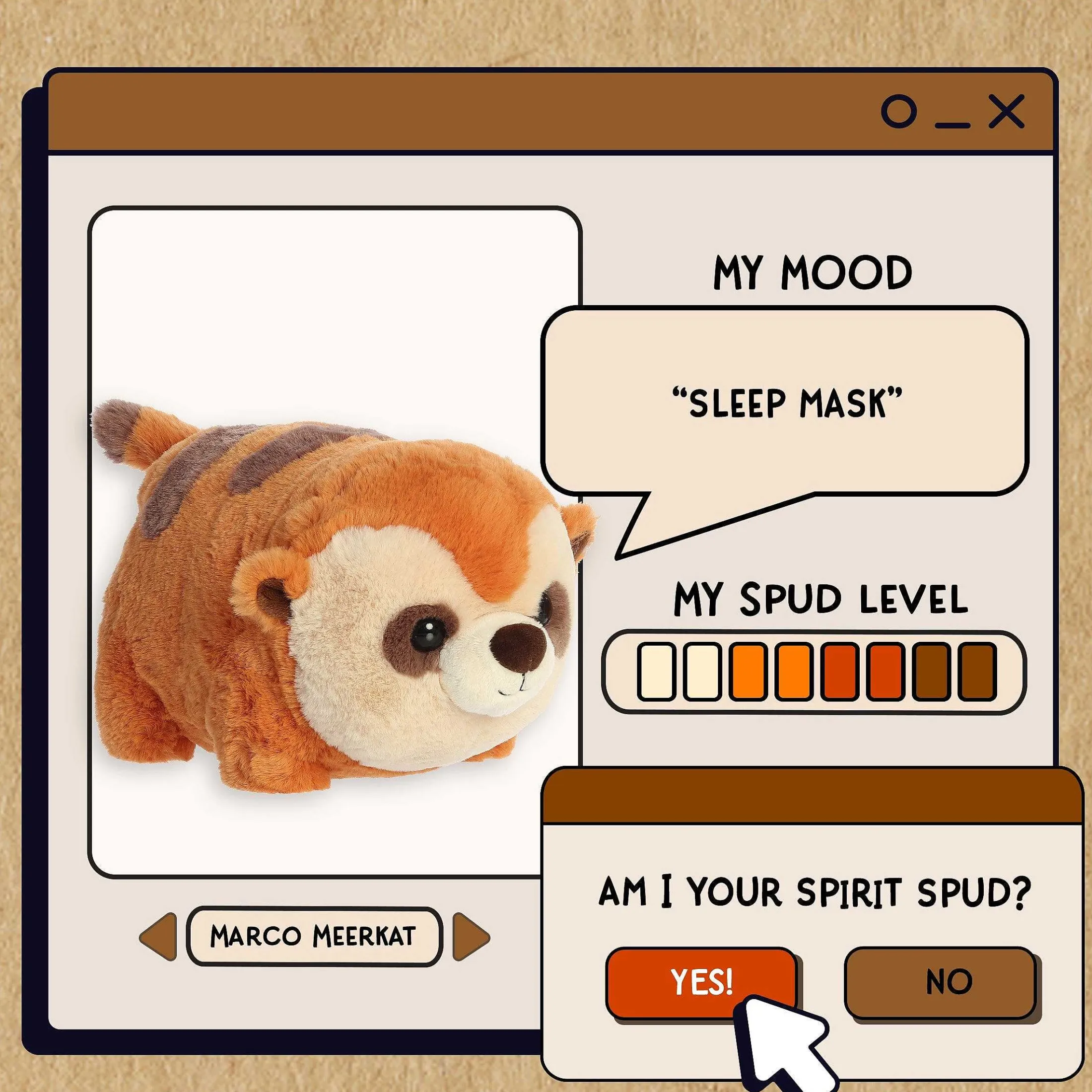 Aurora® - Spudsters - 10" Marco Meerkat