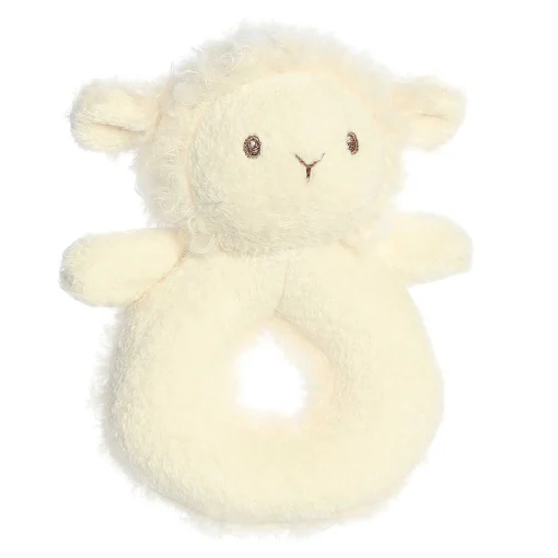 Ebba - Cherub Lamb - 6" Rattle