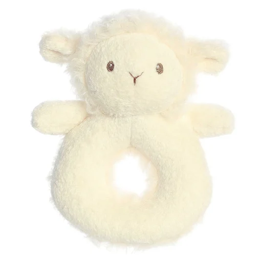 Ebba - Cherub Lamb - 6" Rattle