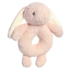 Ebba - Dewey - 6" Rose Ring Rattle